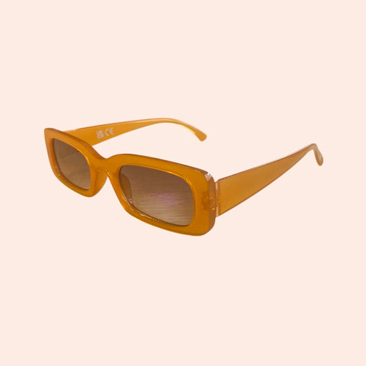 Koningsdag Retro Zonnebril oranje