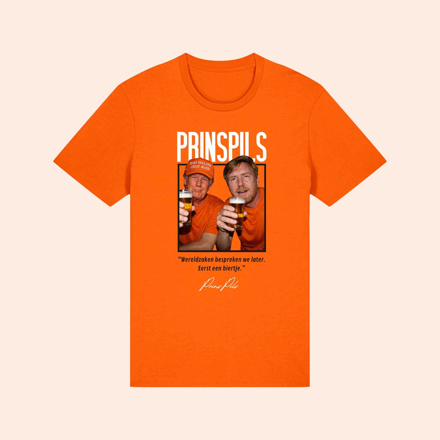 Oranje Meets America | Koningsdag T-shirt