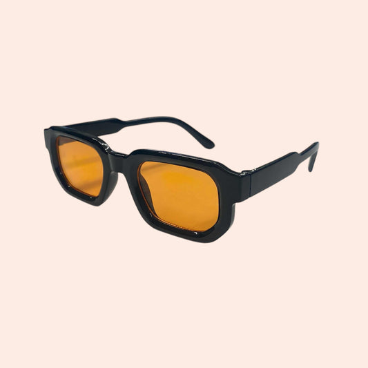 Koningsdag Retro Zonnebril zwart